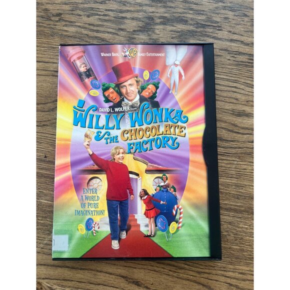 Willy Wonka & The Chocolate Factory 1971 DVD Family Comedy Gene Wilder Pre-Owned - Picture 1 of 4